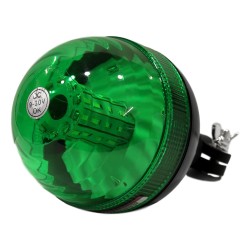 Maypole LED Beacon 12/24v Green Flexi Pole Mount